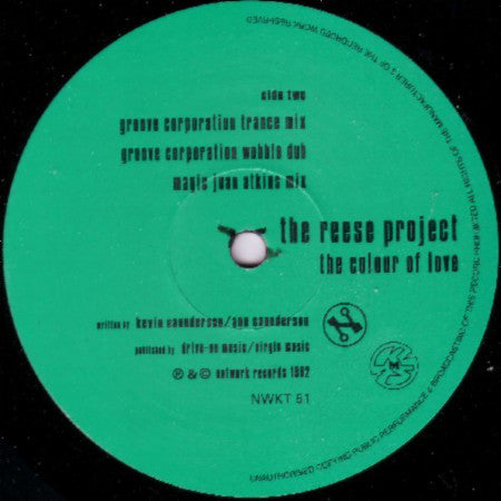 The Reese Project : The Colour Of Love (12")