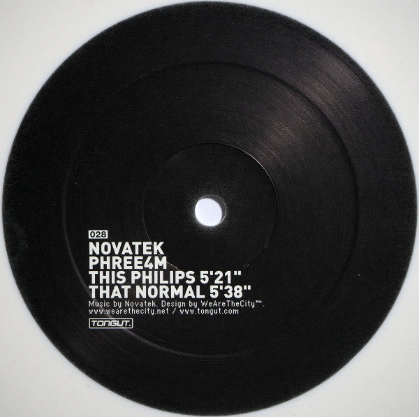 Novatek : Phree4m (12", Whi)