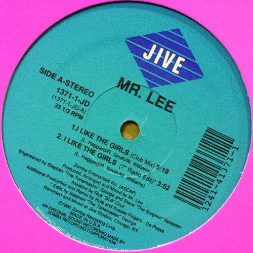 Mr. Lee : I Like The Girls (12")