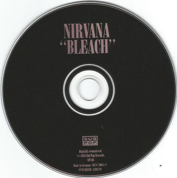 Nirvana : Bleach (CD, Album, RE, RM)
