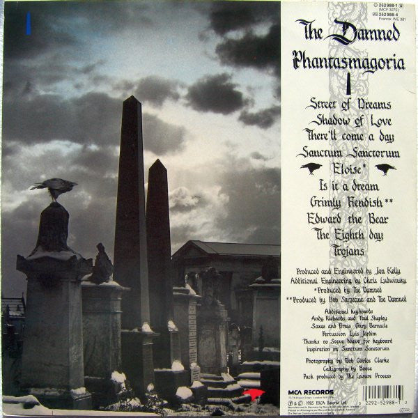 The Damned : Phantasmagoria (LP, Album)