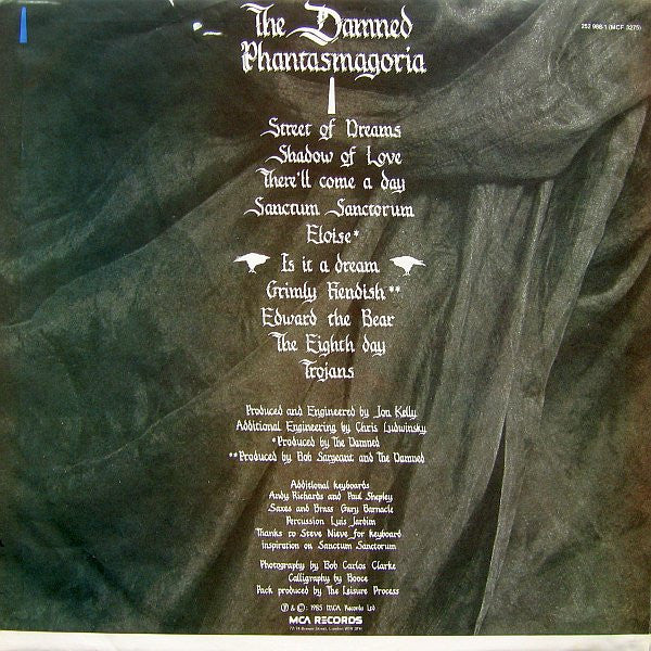 The Damned : Phantasmagoria (LP, Album)
