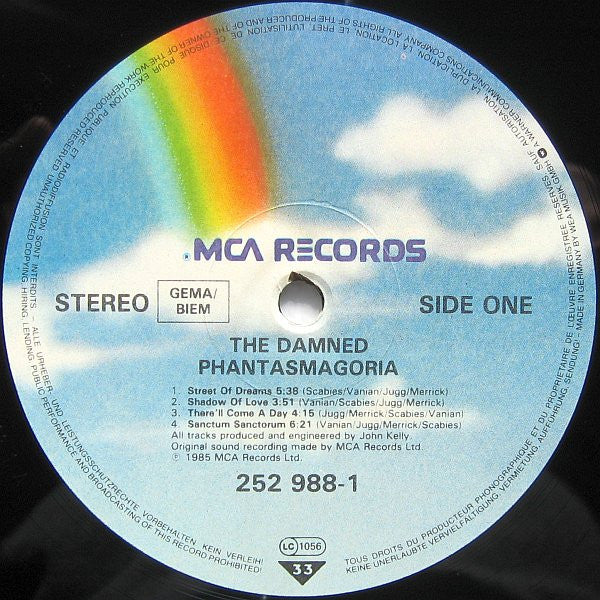 The Damned : Phantasmagoria (LP, Album)