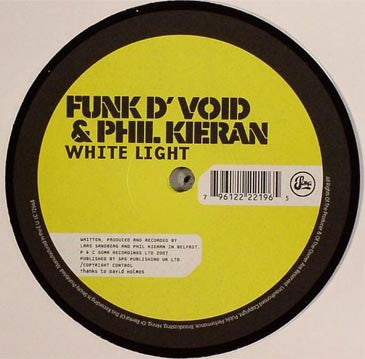 Funk D'Void & Phil Kieran : White Light / Black As You Like (12")