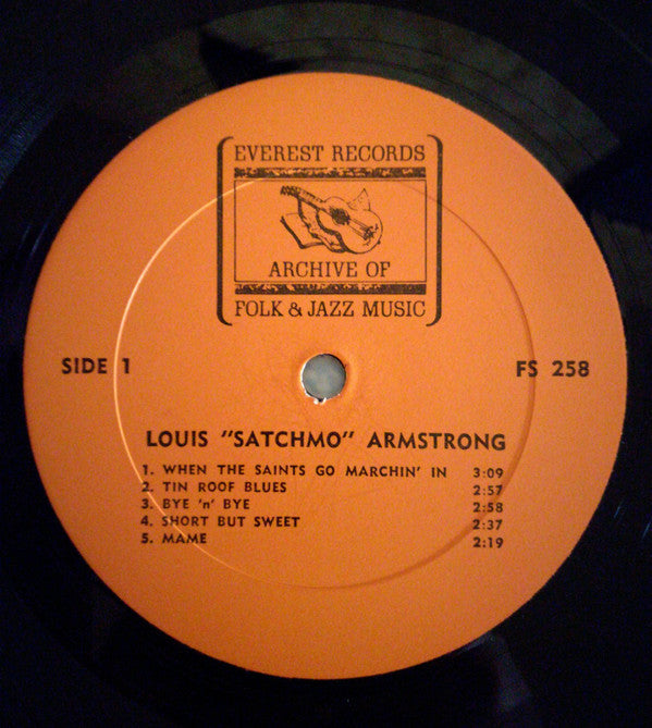 Louis Armstrong : Louis "Satchmo" Armstrong (LP, Comp, RE)