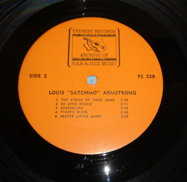 Louis Armstrong : Louis "Satchmo" Armstrong (LP, Comp, RE)