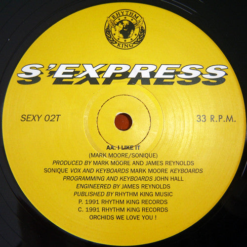 S'Express : Find 'Em Fool 'Em Forget 'Em (12")