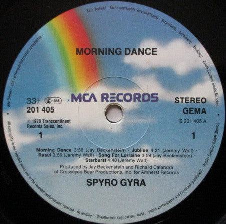 Spyro Gyra : Morning Dance (LP, Album)