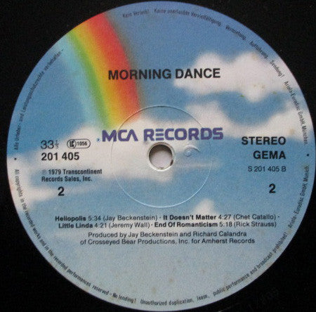Spyro Gyra : Morning Dance (LP, Album)