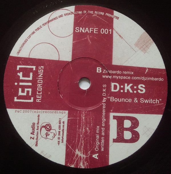 D:K:S : Bounce & Switch (12", Single)