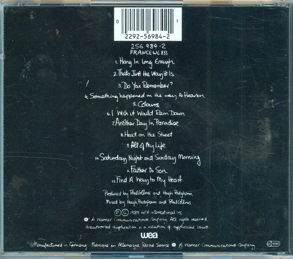 Phil Collins : ...But Seriously (CD, Album)