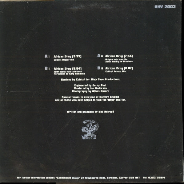 Bob Holroyd : African Drug (12")